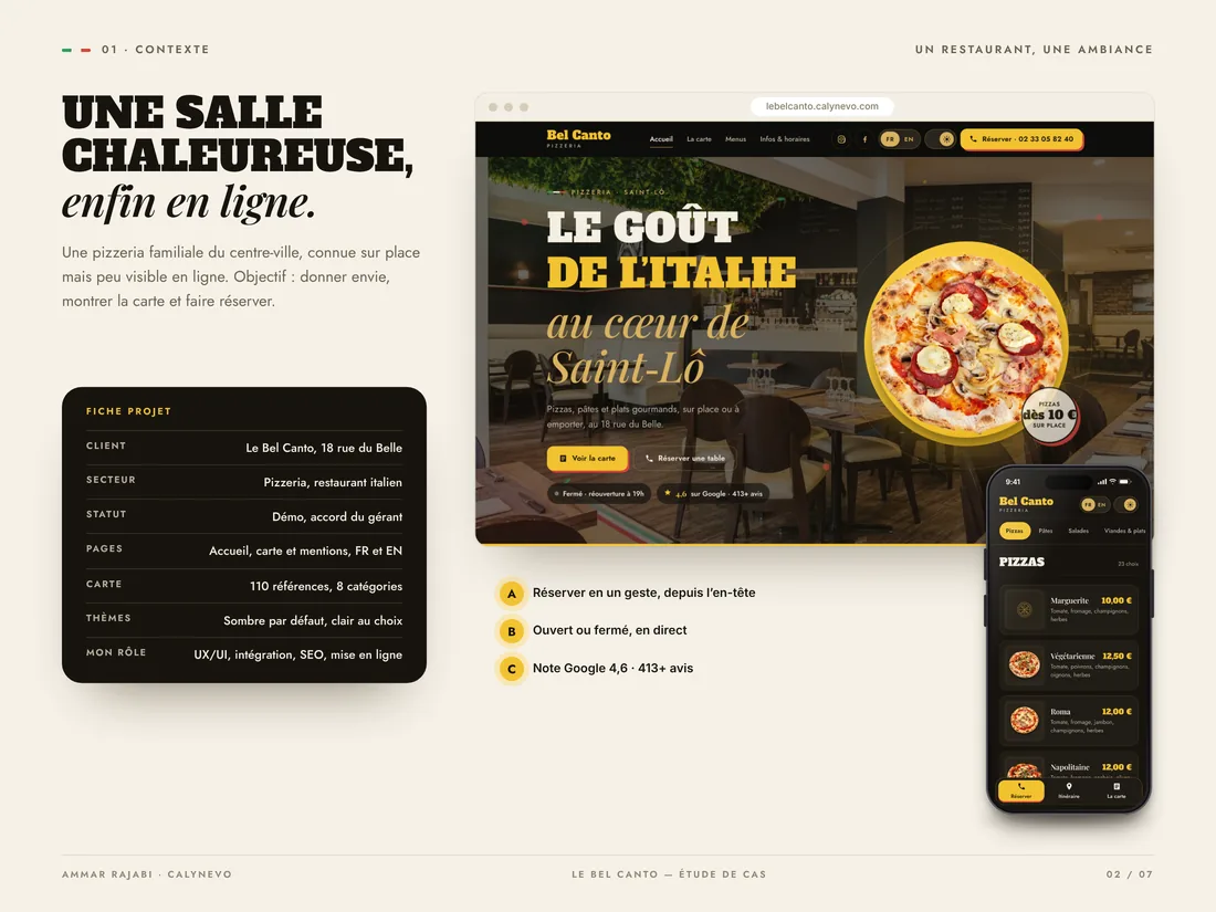 Une salle chaleureuse, peu visible en ligne.